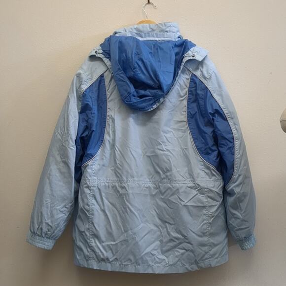 Prospirit Blue Windbreaker Lightweight Outdoor Jacket removeable insert size 1X - Picture 4 of 4